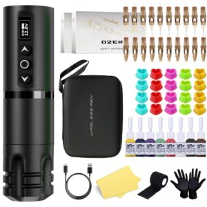Wireless Tattoo Kit 2000 mAh battery (Black)