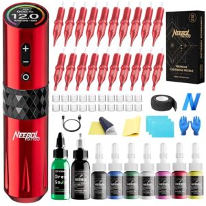 Neebol Wireless Tattoo LED 1950 mAh battery